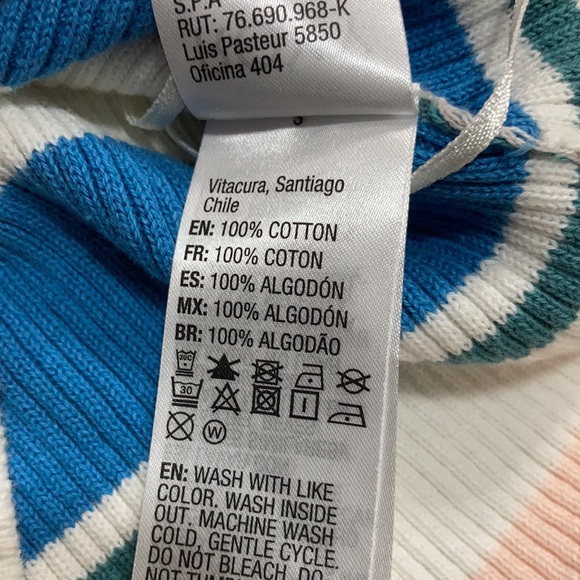 Roxy Extra Topical Love off The Shoulder Crop Top-Small - Picture 8 of 8